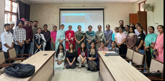 One-day Workshop on “Child Psychology : Coping Techniques for Interview” organized by Khalsa College Patiala